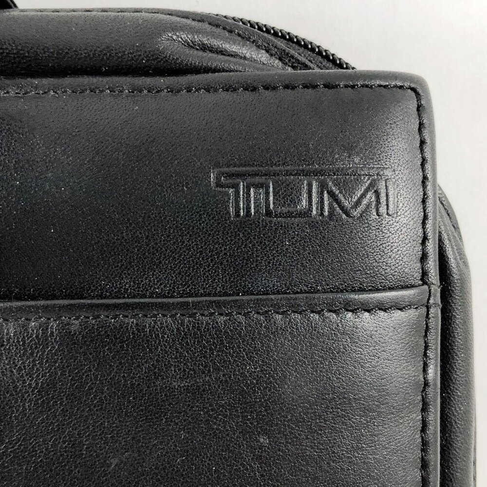 Tumi Black Leather Documents Case - image 4